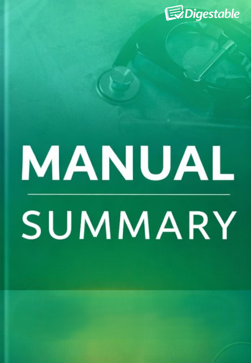 Manual Summary Cover